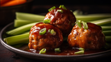 Buffalo Chicken Meatballs