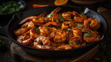 Sizzling Diablo Shrimp