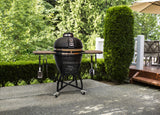 Professional | S-Series Ceramic Kamado Grill | Charcoal (Gas Compatible)