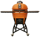 Professional | Orange S-Series Ceramic Kamado Grill | Charcoal (Gas Compatible)