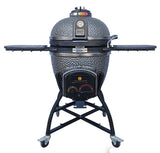 Elite | XR402 Deluxe Ceramic Kamado Grill | Charcoal (Gas Compatible)