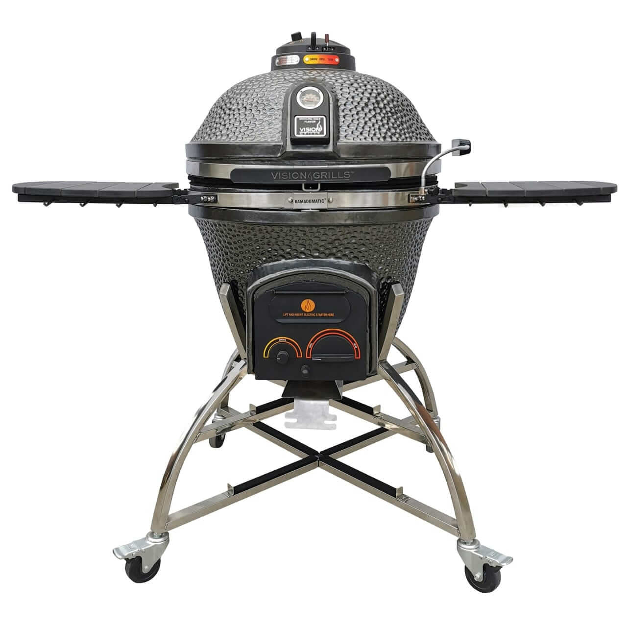 Elite | XD702 Maxis Ceramic Kamado Grill | Charcoal (Gas Compatible)