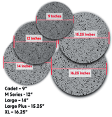 Lava Stone Sizes