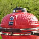 Professional | Vision Icon 401 Series Ceramic Kamado | Charcoal (Gas Compatible)