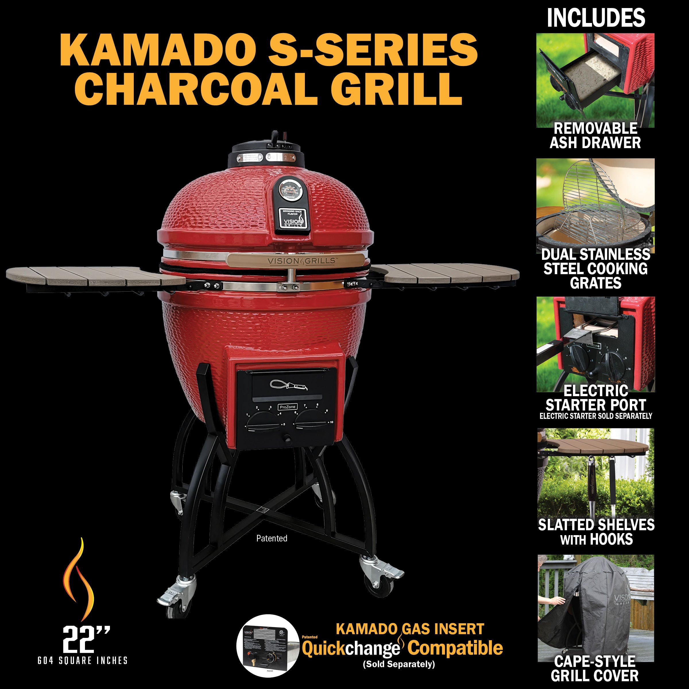 Vision grill shop s series