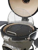 Elite | XR402 Deluxe Ceramic Kamado Grill | Charcoal (Gas Compatible)