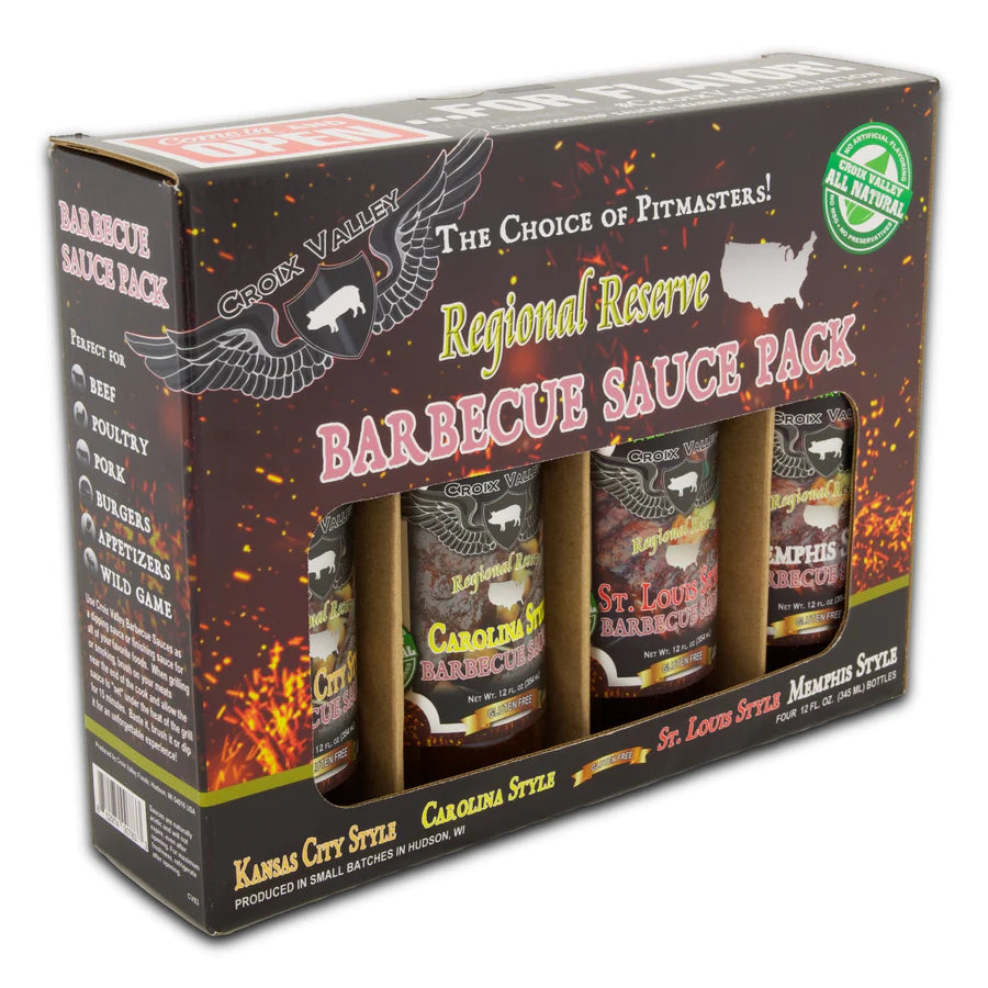 Sauce | Regional Reserve Barbecue Sauce Pack | Croix Valley