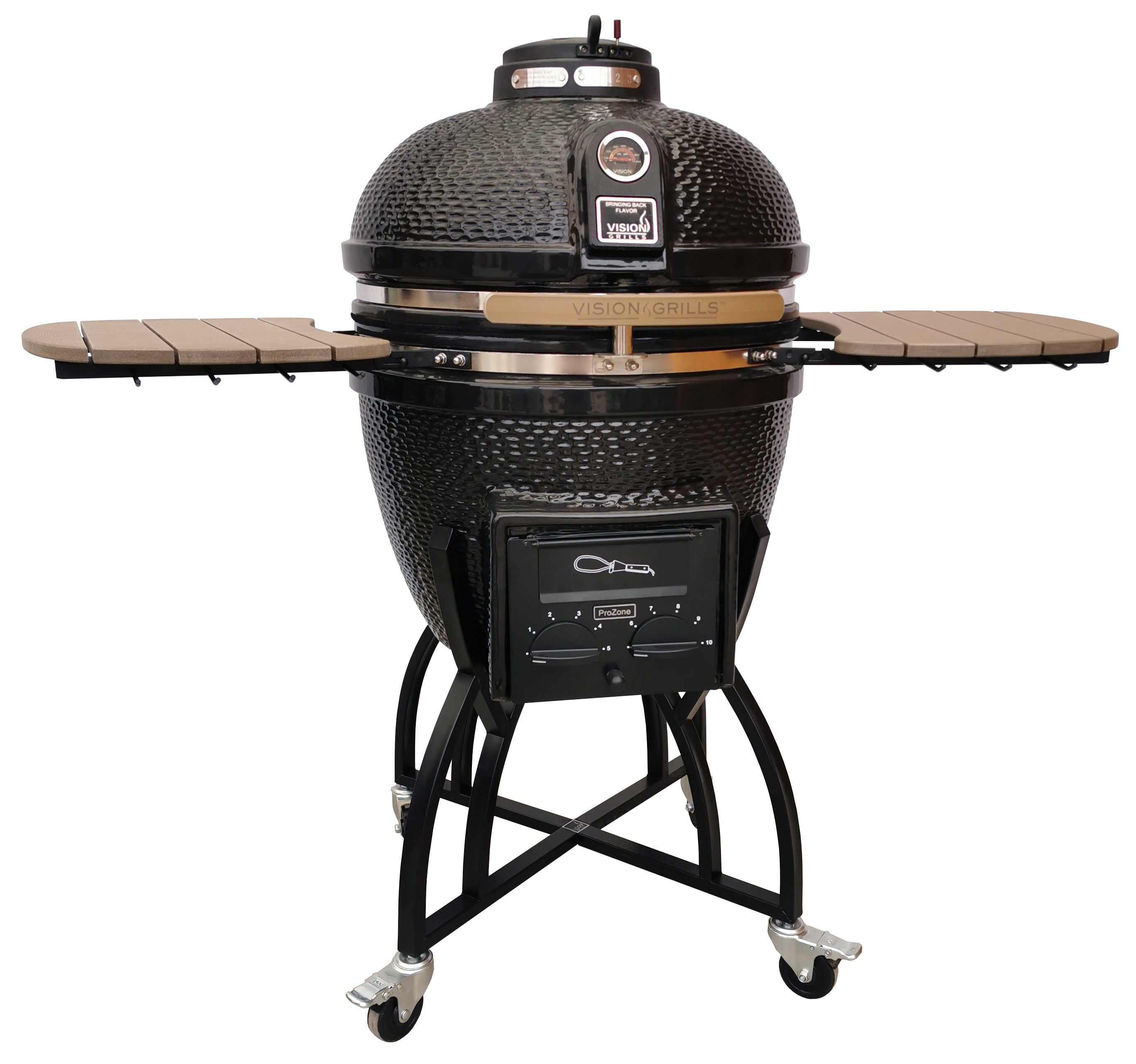 Professional S Series Ceramic Kamado Grill Charcoal Gas Compatibl