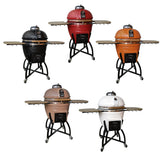 Professional | S-Series Ceramic Kamado Grill | Charcoal (Gas Compatible)