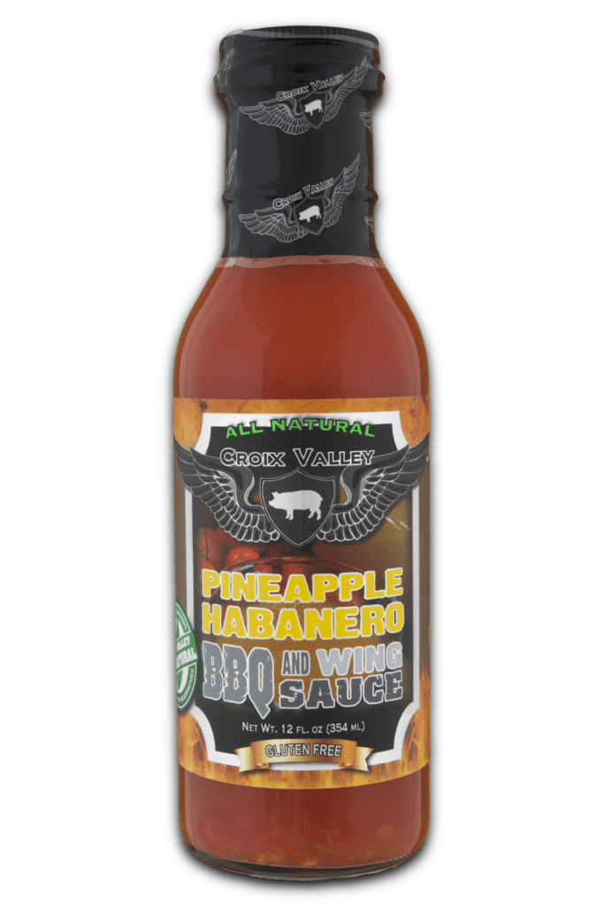 Sauce Pineapple Habanero BBQ and Wing Sauce Croix Valley