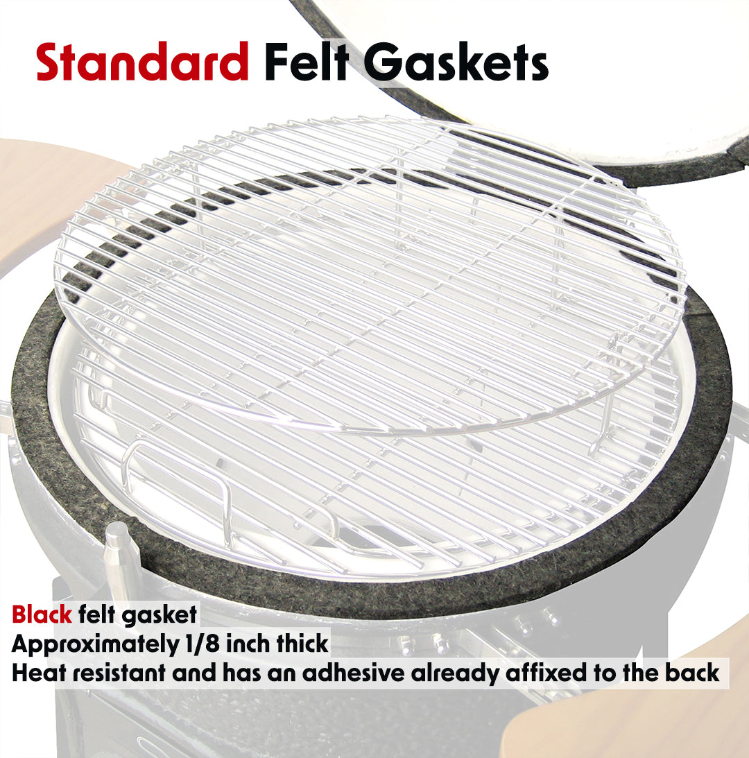 Parts | Standard Felt Gasket or Premium Nomex Felt Gasket | For Large Grills
