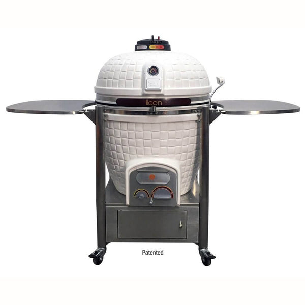 Vision Grills Elite Series XD702 Maxis Ceramic Kamado Grill White