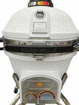 Vision Grills Elite Series XD702 Maxis Ceramic Kamado Grill Metallic Grey